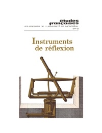 Pierre Gravel et Graeme Hunter - Études françaises. Volume 24, numéro 2, automne 1988 - Instruments de réflexion.