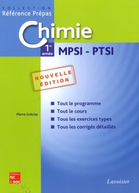 Pierre Grécias - Chimie 1re année MPSI - PTSI.
