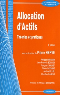 Pierre Hervé - Allocation d'actifs - Théories et pratiques.