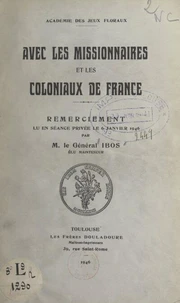 Avec les missionnaires et les coloniaux de France