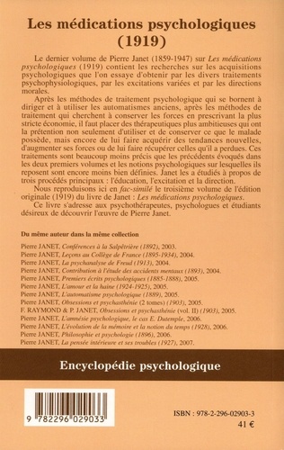 Les médications psychologiques. Tome 3, Les acquisitions psychologiques