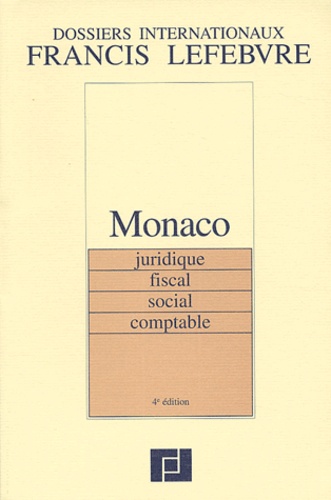 Pierre-Jean Douvier - Monaco juridique, fiscal, social, comptable.