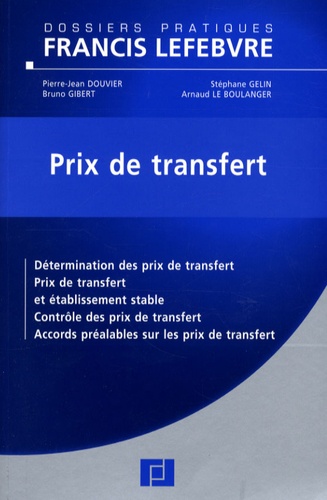 Pierre-Jean Douvier et Bruno Gibert - Prix de transfert.