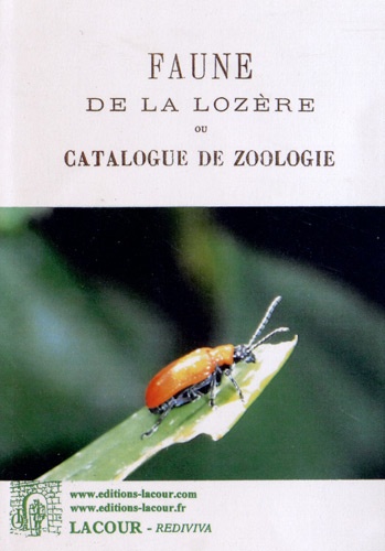 Faune de la Lozère ou catalogue de zoologie