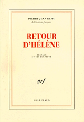 Pierre-Jean Rémy - Retour d'Hélène.