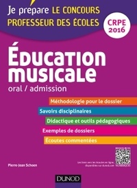 Pierre-Jean Schoen - Education musicale, oral / admission professeur des écoles CRPE.