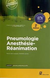 Pierre-Jean Souquet et Charlotte Lacroix - Pneumologie Anesthésie-Réanimation.