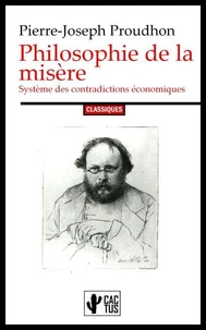 Philosophie de la misère