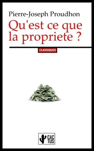 Qu'est ce que la propriete ?