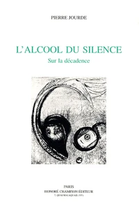 L'alcool du silence