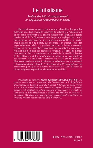 Le tribalisme. Analyse des faits et comportements en République démocratique du Congo