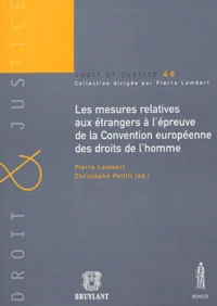 Les mesures relatives aux étrangers de la Convention européenne des droits de l'homme