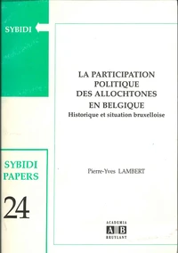 Participation politique des allochtones en Belgique