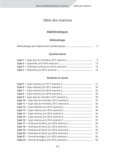 Mathématiques-Sciences 3e  Edition 2018