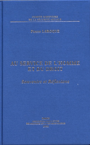 Au service de l'homme et du droit - Souvenirs et... de Pierre Laroque -  Grand Format - Livre - Decitre