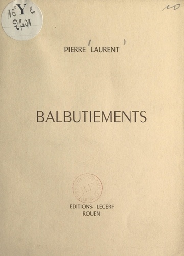 Balbutiements