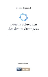 Pour la relevance des droits étrangers