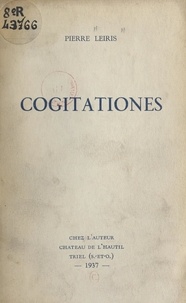 Pierre Leiris - Cogitationes.