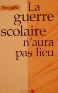 La guerre scolaire n'aura pas lieu