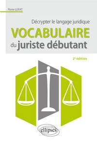 Vocabulaire du juriste débutant