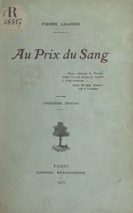 Au prix du sang