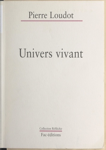 Univers vivant