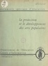 Pierre-Louis Duchartre et Theodoor Paul Galestin - La protection et le développement des arts populaires - Rapport d'une réunion d'experts de l'Unesco, 10-14 octobre 1949.