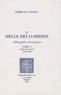 Pierre M. Conlon - Le siècle des Lumières - Bibliographie chronologique Tome 10, Index des titres 1716-1760.