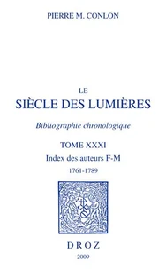 Le siècle des Lumières