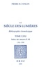Pierre M. Conlon - Le siècle des Lumières - Bibliographie chronologique Tome 31, Index des auteurs F-M, 1761-1789.