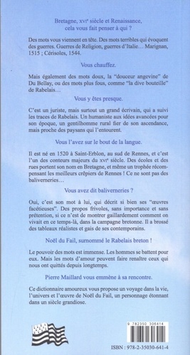 Dictionnaire Noël du Fail. Le Rabelais breton
