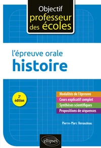 L'épreuve orale d'histoire