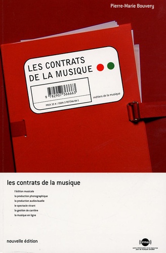Pierre-Marie Bouvery - Les contrats de la musique.