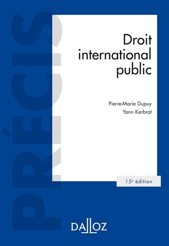 Droit international public 15e édition