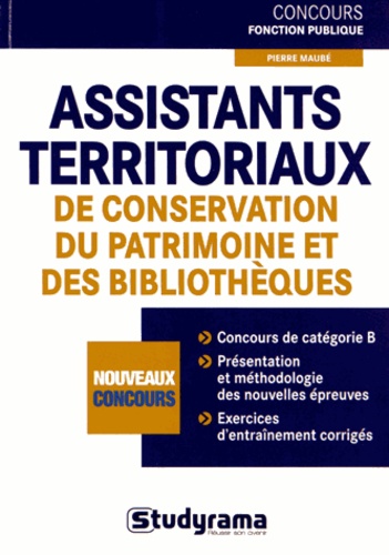 Pierre Maubé - Assistants territoriaux de conservation du patrimoine et des bibliothèques.