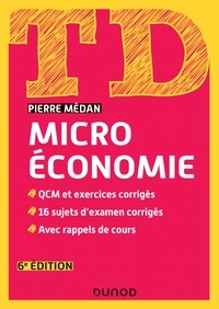 Pierre Médan - TD Microéconomie - 6e éd..