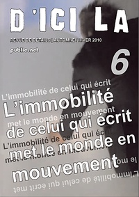 Pierre Ménard - d'ici là, n°6 - collectif dirigé par Pierre Ménard, 53 auteurs, inclut version iPad avec bande son.