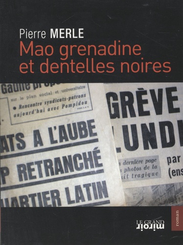 Pierre Merle - Mao grenadine et dentelles noires.