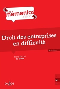 Pierre-Michel Le Corre - Droit des entreprises en difficulté 2014.