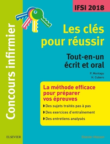 Pierre Montagu et Hervé Cubero - Concours infirmier Les clés pour réussir.