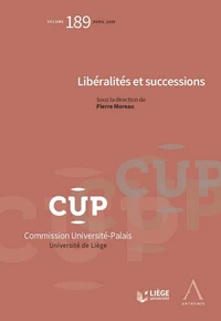 Libéralités et successions