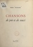 Pierre Moussarie - Chansons de joie et de souci.