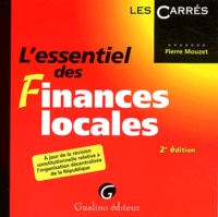 Pierre Mouzet - L'essentiel des finances locales.