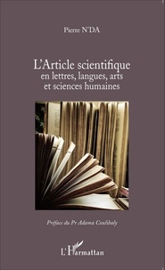 Pierre N'Da - L'article scientifique en lettres, langues, arts et sciences humaines.