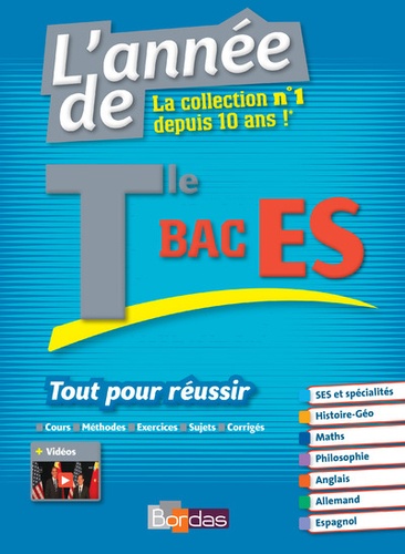 L'année de Tle Bac S  Edition 2016