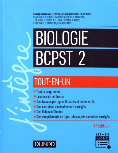 Biologie tout-en-un BCPST 2 4e édition