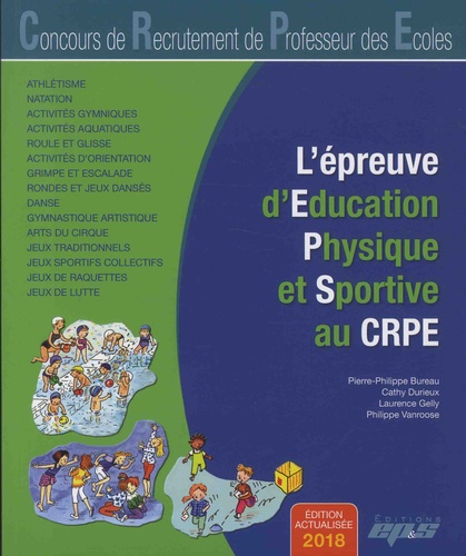 L'épreuve d'éducation physique et sportive au CRPE  Edition 2018
