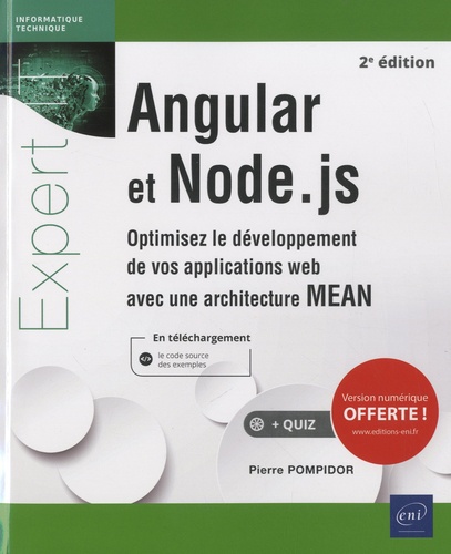 Angular et Node.js. Optimisez le développement de vos applications web avec une architecture MEAN 2e édition