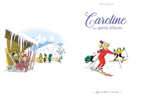 Caroline  Caroline aux sports d'hiver