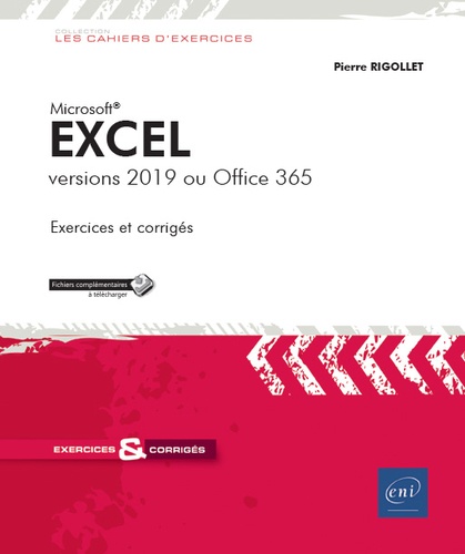 Pierre Rigollet - Excel - Versions 2019 ou Office 365.